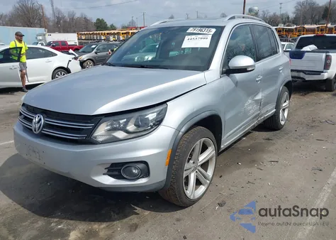 2015 Volkswagen Tiguan R-Line from USA, damaged, VIN WVGBV7AX8FW505932